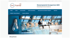 Desktop Screenshot of europartner-akie.pl